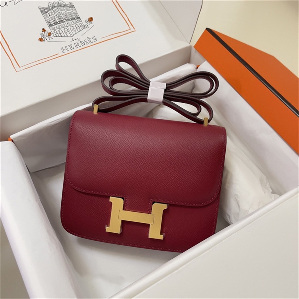 Hermes Constance 24 cowhide crossbody bag